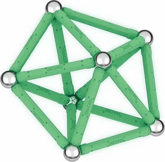 Geomag Glow Set Recycled - 42-delig 9 Geomag Glow Set Recycled - 42-delig - Afbeelding 9