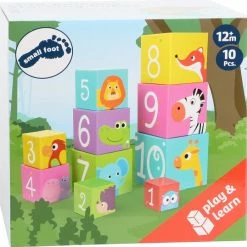 Small Foot Company Small Foot Stapelblokken Wilde Dieren 15 Cm -Duurzamer-speelgoed Winkel 550x538 8