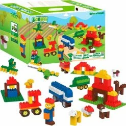BiOBUDDi Educatieve Blokkenset Grote Boerderij - 243 Delig -Duurzamer-speelgoed Winkel 550x540 11