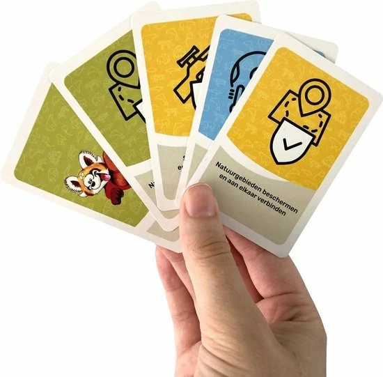 Wereld Natuur Fonds WWF Red De Bedreigde Dieren - Het Kaartspel 2 Wereld Natuur Fonds WWF Red De Bedreigde Dieren - Het Kaartspel - Afbeelding 2