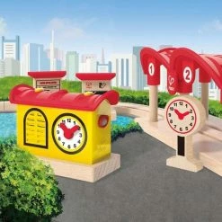 Hape Treinstation Met Licht En Geluid E3702 11 Hape Treinstation Met Licht En Geluid E3702 -Duurzamer-speelgoed Winkel 550x543 8