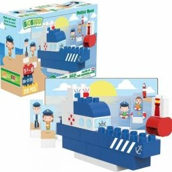 BioBuddi - Town - Police Boat (BB-0126) 8 BioBuddi - Town - Police Boat (BB-0126) -Duurzamer-speelgoed Winkel 550x544