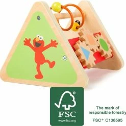 Small Foot Company SESAME STREET - SESAME STREET Motor Skills Triangle 14 Small Foot Company SESAME STREET - SESAME STREET Motor Skills Triangle -Duurzamer-speelgoed Winkel 550x544 9