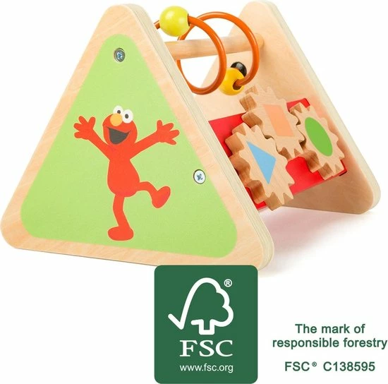 Small Foot Company SESAME STREET - SESAME STREET Motor Skills Triangle 7 Small Foot Company SESAME STREET - SESAME STREET Motor Skills Triangle - Afbeelding 7