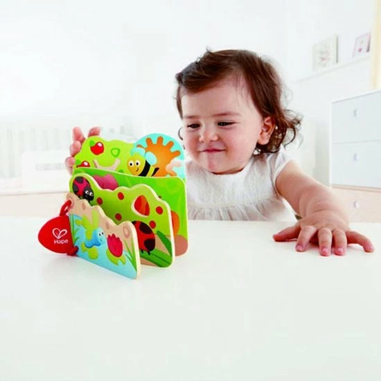 Hape Houten Babyboekje Insecten 16 X 12,5 Cm 3 Hape Houten Babyboekje Insecten 16 X 12,5 Cm - Afbeelding 3