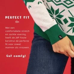 JAP Christmas JAP Foute Kersttrui - Classic One - Kerstcadeau Volwassenen - Dames En Heren - Kerst - M - Groen 11 JAP Christmas JAP Foute Kersttrui - Classic One - Kerstcadeau Volwassenen - Dames En Heren - Kerst - M - Groen -Duurzamer-speelgoed Winkel 550x550 133