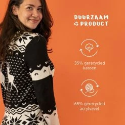 JAP Christmas JAP Foute Kersttrui - Classic One - Kerstcadeau Volwassenen - Dames En Heren - Kerst - XL - Zwart -Duurzamer-speelgoed Winkel 550x550 173