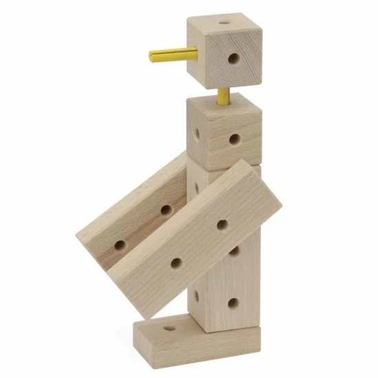 Matador Maker 3+ 108-delig Ki2 Houten Bouwset 12 Matador Maker 3+ 108-delig Ki2 Houten Bouwset - Afbeelding 12