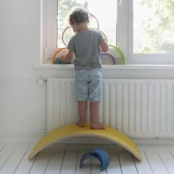 Wobbel - Original - Blank Gelakt Met Vilt - Mosterd (geel) -Duurzamer-speelgoed Winkel 550x550 221