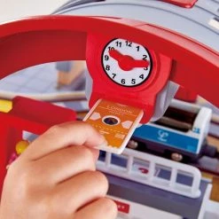 Hape - Grand City Station - Houten Treinset -Duurzamer-speelgoed Winkel 550x550 23