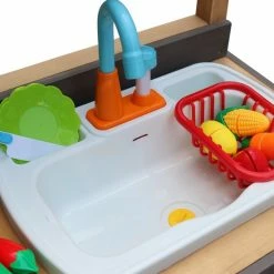AXI Rosa Zand & Water Speelkeuken Medium - Incl. 17-delige Accessoire Set - Modder Keuken -Duurzamer-speelgoed Winkel 550x550 235