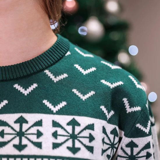 JAP Christmas JAP Foute Kersttrui - Hipster Rendier Met Motieven - Kerst - Dames En Heren - Kerstcadeau - S - Groen 8 JAP Christmas JAP Foute Kersttrui - Hipster Rendier Met Motieven - Kerst - Dames En Heren - Kerstcadeau - S - Groen - Afbeelding 8