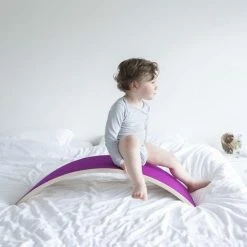 Wobbel Original Linnen-Whitewash Met Vilt - Framboos -Duurzamer-speelgoed Winkel 550x550 285