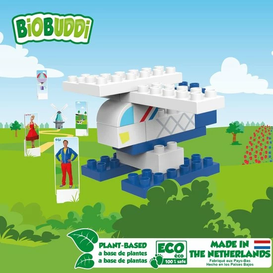 BiOBUDDi Juf Roos Helikopter - 26 Delig 5 BiOBUDDi Juf Roos Helikopter - 26 Delig - Afbeelding 5