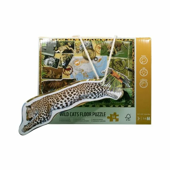 WWF - Wereld Natuur Fonds Puzzel ? Puzzel - Legpuzzel - Wilde Katten Puzzel ? Dierenpuzzel ? Puzzels - Puzzel Volwassenen - Puzzel Voor Baby's En Kinderen 2 WWF - Wereld Natuur Fonds Puzzel ? Puzzel - Legpuzzel - Wilde Katten Puzzel ? Dierenpuzzel ? Puzzels - Puzzel Volwassenen - Puzzel Voor Baby's En Kinderen - Afbeelding 2