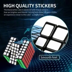 6x6 Speedcube - Puzzel Kubus - Zwart Magic Cube - Moyu Meilong -Duurzamer-speelgoed Winkel 550x550 353