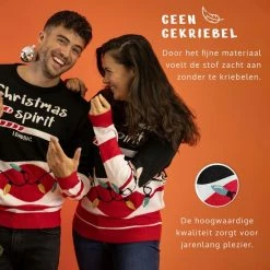 JAP Christmas JAP Foute Kersttrui - Christmas Spirit - Kerstcadeau Volwassenen - Dames En Heren - Kerst - 3XL - Zwart 13 JAP Christmas JAP Foute Kersttrui - Christmas Spirit - Kerstcadeau Volwassenen - Dames En Heren - Kerst - 3XL - Zwart -Duurzamer-speelgoed Winkel 550x550 453