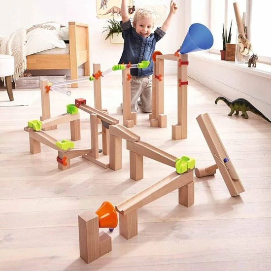 Haba Knikkerbaan Basisdoos Race Base 4 Haba Knikkerbaan Basisdoos Race Base - Afbeelding 4