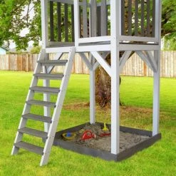 AXI Beach Tower Speeltoestel In Grijs/Wit - Speeltoren Met Zandbak En Witte Glijbaan - FSC Hout - Speelhuis Op Palen Voor De Tuin 39 AXI Beach Tower Speeltoestel In Grijs/Wit - Speeltoren Met Zandbak En Witte Glijbaan - FSC Hout - Speelhuis Op Palen Voor De Tuin -Duurzamer-speelgoed Winkel 550x550 536