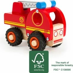 Small Foot Company Small Foot Brandweervoertuig Rood 13 X 7 X 10 Cm 21 Small Foot Company Small Foot Brandweervoertuig Rood 13 X 7 X 10 Cm -Duurzamer-speelgoed Winkel 550x550 704