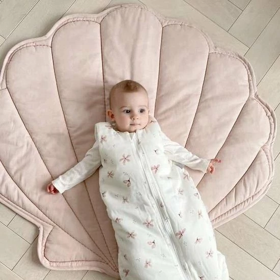 CamCam Copenhagen Cam Cam Copenhagen - Speelmat Schelp - Cameo Rose 90 X 100 Cm 3 CamCam Copenhagen Cam Cam Copenhagen - Speelmat Schelp - Cameo Rose 90 X 100 Cm - Afbeelding 3