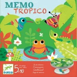 DJECO DJ08444 Bordspel Memo Tropico