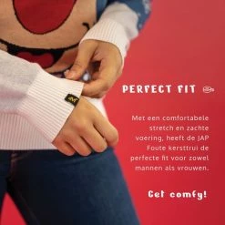 JAP Christmas JAP Foute Kersttrui - Rudolf Het Rendier - Kerstcadeau Volwassenen - Dames En Heren - Kerst - M - Donker Blauw -Duurzamer-speelgoed Winkel 550x550 820