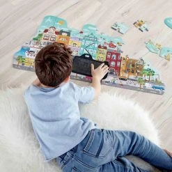 Hape Vloerpuzzel City Junior 83 Cm Hout 48-delig -Duurzamer-speelgoed Winkel 550x550 848