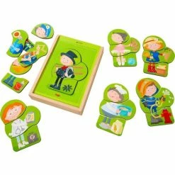 Haba Houten Puzzel Beroepenmix 24 Stukjes -Duurzamer-speelgoed Winkel 550x550 849
