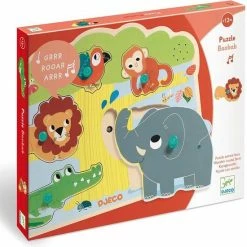 Djeco Geluidenpuzzel - De Zoo - 5 Stukjes -Duurzamer-speelgoed Winkel 550x551 9
