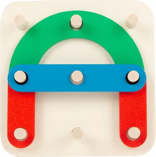 Small Foot Company Small Foot - Learning Game Letters And Numbers Insertion Puzzle 2 Small Foot Company Small Foot - Learning Game Letters And Numbers Insertion Puzzle - Afbeelding 2