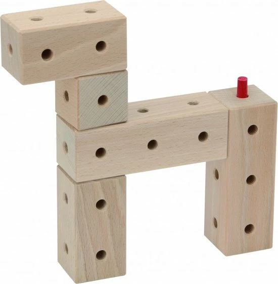 Matador Maker 3+ 108-delig Ki2 Houten Bouwset 4 Matador Maker 3+ 108-delig Ki2 Houten Bouwset - Afbeelding 4