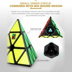 Moyu Meilong Pyraminx -ZWART 26 Moyu Meilong Pyraminx -ZWART -Duurzamer-speelgoed Winkel 550x565 7