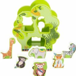 Small Foot Company Small Foot - Shape Fitting Tree "Jungle" -Duurzamer-speelgoed Winkel 550x566 7