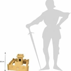 Kartonnen Mini Ridder Burcht - Cadeau Van Duurzaam Karton - Hobbykarton - KarTent -Duurzamer-speelgoed Winkel 550x571 1