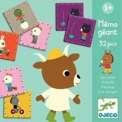 Memory Geant Vrienden Djeco +3jr
