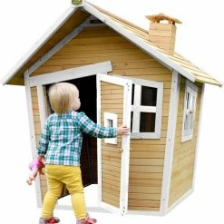 AXI Alice Speelhuis In Bruin/Wit - FSC Hout - Speelhuisje Voor De Tuin / Buiten - Tuinhuisje Voor Kinderen - 10 Jaar Garantie! -Duurzamer-speelgoed Winkel 550x575 10