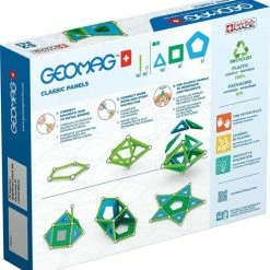 GARDENKRAFT Geomag Classic Panels Green Line 52 Delig 18 GARDENKRAFT Geomag Classic Panels Green Line 52 Delig -Duurzamer-speelgoed Winkel 550x575 3