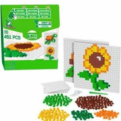 Biobuddi Pixel & Create Bloem En Schildpad BB-2014 -Duurzamer-speelgoed Winkel 550x576