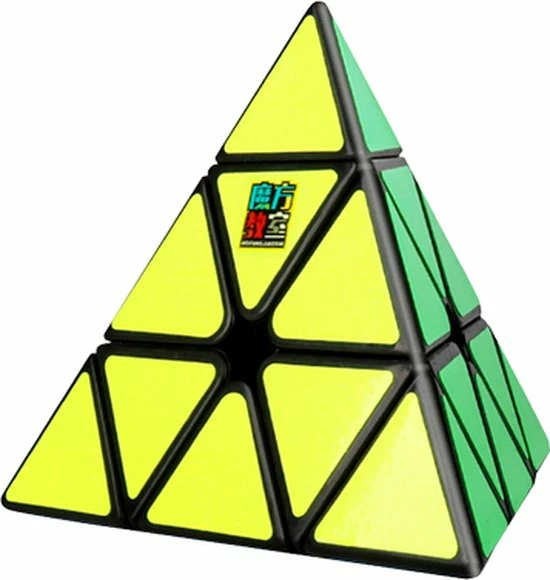 Moyu Meilong Pyraminx -ZWART 13 Moyu Meilong Pyraminx -ZWART - Afbeelding 13