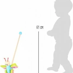 Small Foot Company Small Foot Stokroller Vlinder Hout 61 Cm -Duurzamer-speelgoed Winkel 550x586