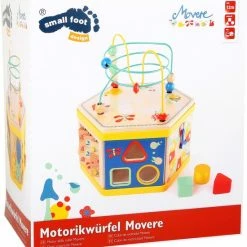 Small Foot Company Small Foot - Motor Skills Cube "Move It!" 8 Small Foot Company Small Foot - Motor Skills Cube "Move It!" -Duurzamer-speelgoed Winkel 550x587 3