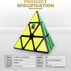 Moyu Meilong Pyraminx -ZWART