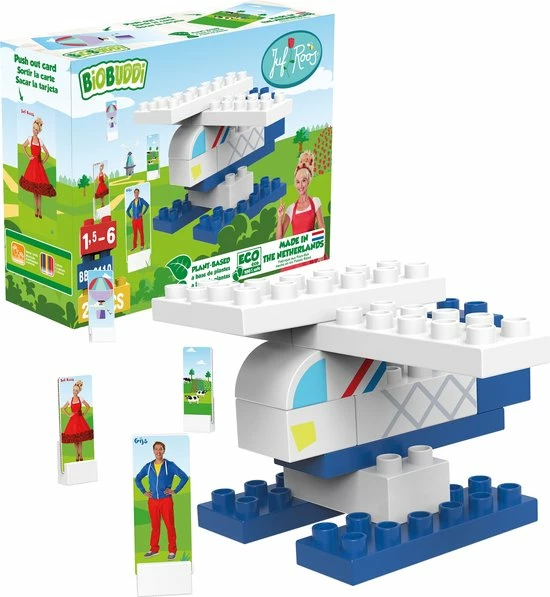 BiOBUDDi Juf Roos Helikopter - 26 Delig 3 BiOBUDDi Juf Roos Helikopter - 26 Delig - Afbeelding 3