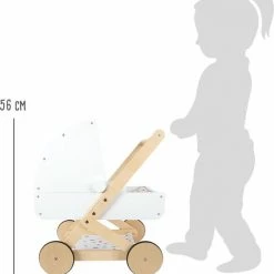 Small Foot Company Poppenwagen ''Little Button'' - Houten Speelgoed Vanaf 3 Jaar -Duurzamer-speelgoed Winkel 550x597 4