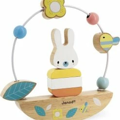 Janod Pure - Kralendoolhof En Schommelend Konijn