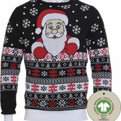 Jule Sweaters Foute Kersttrui Dames & Heren - Christmas Sweater "De Lievelingstrui Van De Kerstman" - 100% Biologisch Katoen - Kerst Trui Mannen & Vrouwen Maat M