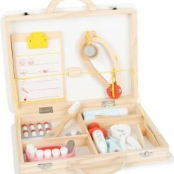 Small Foot Company Dokter En Tandarts 2-in-1 Set - Houten Speelgoed Vanaf 3 Jaar
