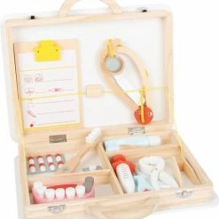 Small Foot Company Dokter En Tandarts 2-in-1 Set - Houten Speelgoed Vanaf 3 Jaar -Duurzamer-speelgoed Winkel 550x603