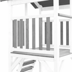 AXI Beach Tower Speeltoestel In Grijs/Wit - Speeltoren Met Zandbak En Witte Glijbaan - FSC Hout - Speelhuis Op Palen Voor De Tuin 32 AXI Beach Tower Speeltoestel In Grijs/Wit - Speeltoren Met Zandbak En Witte Glijbaan - FSC Hout - Speelhuis Op Palen Voor De Tuin -Duurzamer-speelgoed Winkel 550x607 3